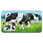 Mano pirmoji dėlionė 9x2 Gyvūnų jaunikliai