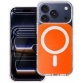 Clear Fusion Mag Case with MagSafe iPhone 17 Pro/ 18 Pro Orange