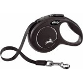 Flexi New Classic Automatic Strap Leash XS 3m Black