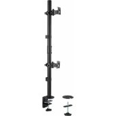 Vertical Stacking Dual Monitor Arm 32"
