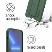 Kickstand Case Xiaomi Poco M4 Pro 5G, tamsiai mėlynas