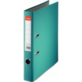 Segregator Esselte Ekonomiczny dźwigniowy A4 50mm turkusowy (10K009 O)