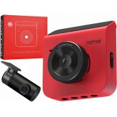 Dash Cam A400 + Rear Cam RC09 Set Red