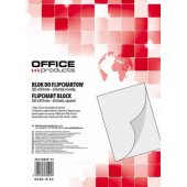 Office Products Bloki do Flipchart 58.5 x 81cm. 20 kartek (20135829-14