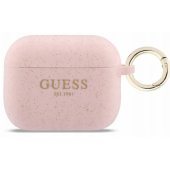 Silicone Glitter Ring for AirPods Pro 3 Pink