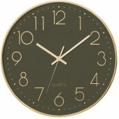 Clock Ø 30 cm Green