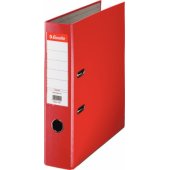 Segregator Esselte Ekonomiczny dźwigniowy A4 75mm czerwony (10K008B)