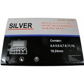 Silver atsuktuvų rinkinys, 8 vnt./ SILVER EX10708