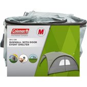 Shelter Pro M side wall with door Silver