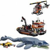 LEGO 77983 Jurassic World Mosasaur Attack on the Boat