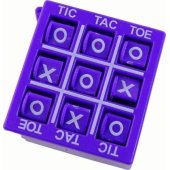 Tic Tac Toe Game 4.5 cm Purple