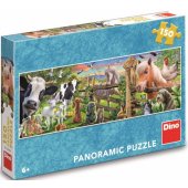 _7047009 Dino panoraminė dėlionė 150 vnt. Farm
