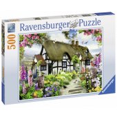 Ravensburger dėlionė 500 vnt., namas gamtoje