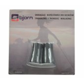 [###1050###] „Bjorn Round trekking pole tips 1173 black 2 pcs. (K29“