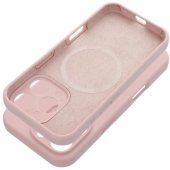 2 mm silikoninis telefono dėklas su MagSafe iPhone 17 Air, rožinis