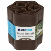 Cellfast Obrzeże ogrodowe brąz 20cm x 9m (30-013)
