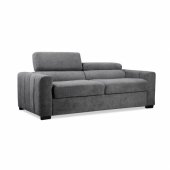 Sofa bed KINGSTON 3-seater 198x96xH76/ 94cm, dark grey