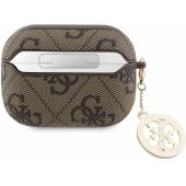 GUAP2P4E4CDW 4G Script Charm Case Apple AirPods Pro 2 Brown