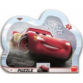 _6821086 Dino rėminė dėlionė, 25 dalių, siluetas, Cars 3