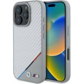 "M Carbon Tricolor Line MagSafe Case iPhone 16 Pro", pilkas