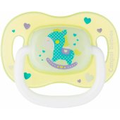 Silikoniniai simetriški čiulptukai TOYS 6-18m 23/ 292 atsitiktinė spalva