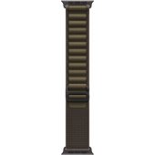 49mm Dark Olive Alpine Loop Black Titanium Finish Small