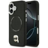 Karl Pin MagSafe dėklas iPhone 17, juodas
