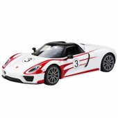 Porsche 918 Spyder Performance nuotoliniu būdu valdomas RC automobilis, baltas, Rastar 1