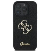"Fixed Glitter Big 4G Case iPhone 16 Pro", juodas