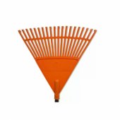 Lapu grābeklis ar kātu oranžs 45cm (20 zari)