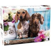 Tactic Puzzle 1000 Dashing Dachshunds (58314)