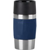 Emsa Travel Mug Compact thermal mug 0.3 liters (dark blue, screw cap)