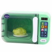 Microwave For Kids Rotating Chicken Lights Sounds Green