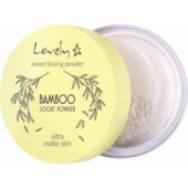 Lovely LOVELY_Sweet Kissing Powder Bamboo birioji pudra Ultra Matte Ult