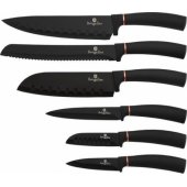 Berlinger Haus Berlinger Haus Knives - 6-Piece Set, Black Rose C