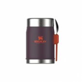 The Legendary Food Jar + Spork 0 4L Plum