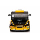 Battery Car Mercedes XMX622B Semi-trailer Yellow color LCD