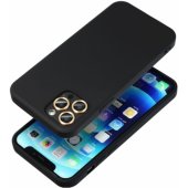 _8447710 Dėklas iPhone 17 Pro / 18 Pro, juodas silikoninis