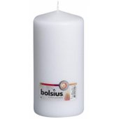CANDLE PILLAR WHITE 20/ 9.8CM