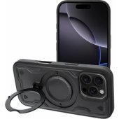Frost Armor Phone Case with stand iPhone 17 Pro/ 18 Pro Black