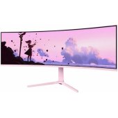 Nova 49" VA 32:9 Curved Pink
