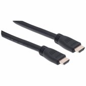 Manhattan Monitor cable HDMI/ HDMI V2.0 M/ M Ethernet CL3 10m bl