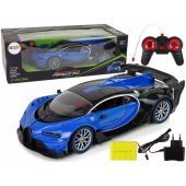 Remote-controlled sports car LED front lights + R/ C remote control