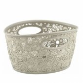 Basket Victoria Cream 22x17x12cm