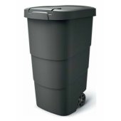 Keden Wheeler šiukšliadėžė 110L juoda