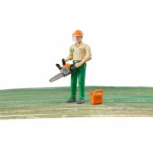 Forestry worker with accessories (60030)