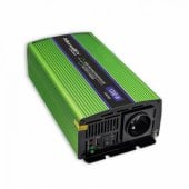 Qoltec Monolith maitinimo adapteris/ inverteris Auto 1200 W Žalias