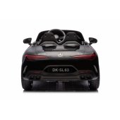 „Mercedes AMG SL63“ akumuliatorinis automobilis, juodas