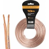 Audio 2x1,50mm LB0008-10 10 m Transparent