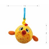 Milly Mally Plush pendant Fish - Baby fish - 2882 YELLOW